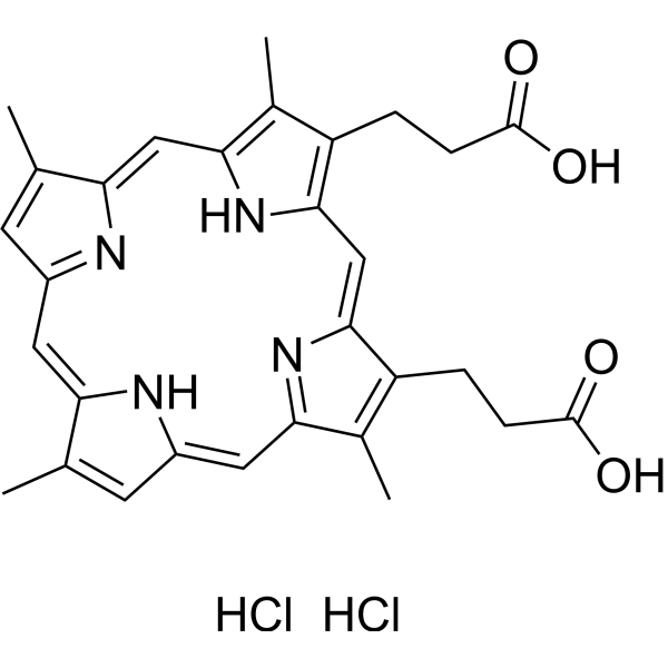 Deuteroporphyrin IX dihydrochloride 68929-05-5